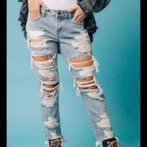 Cello destroyed jeans